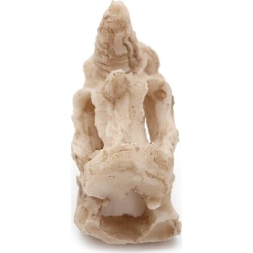 Aquarium Resin Rhino Skull Fish Decor Tank Ornament Decoration Landscaping New