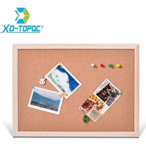 30*40cm Wooden Cork Board Natural Pine Wood Frame Message Boards Office Decorative Home Bulletin Supplier Factory Direct Sell