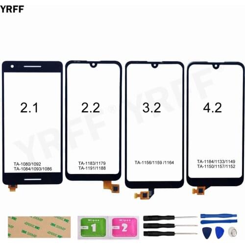 For Nokia 4.2/3.2/2.2/2.1 Phone Touch Screen Digitizer Phone Touch Glass Panel Sensor Assembly Parts