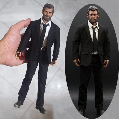 Ganghood 1/6 Scale Variant Old Man Uncle Wolf Suit In Stock Suit For eleven11 Uncle Wolf 12" Figures Action Model Toy