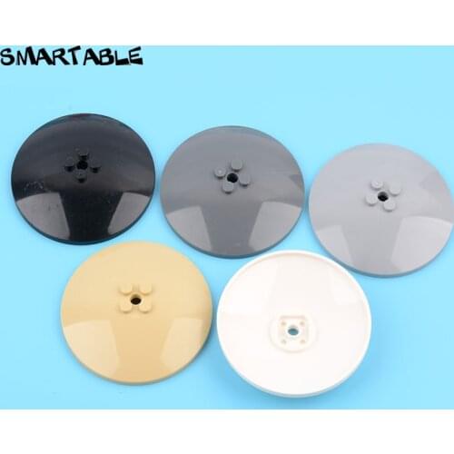 Smartable Dish 8x8 Inverted Building Blocks MOC Parts Toys For Kids Compatible Major Brands 3961/18859 10pcs/lot