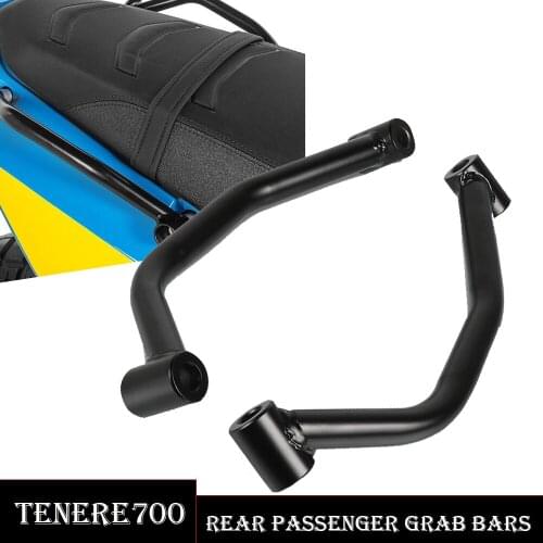 Motorcycle Accessories Passenger Rear Grab Handle CNC Seat Hand Handle Grab Bar Rail FOR YAMAHA TENERE 700 XTZ700 T7 2019-2021