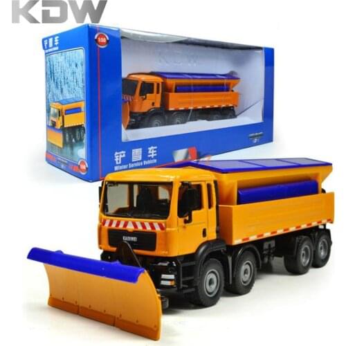 Mr.Froger Winter Service Vehicle Model alloy car model Refined metal Engineering Construction vehicles truck Decoration Toys