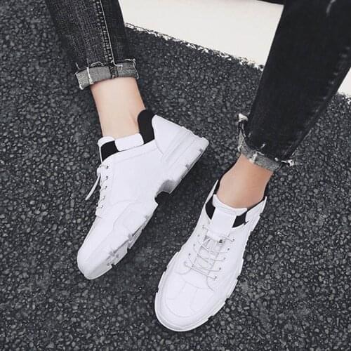 2019 The New Listing Sport Shoes For Men High Elastic Casual Fashion Comfortably breathable Athletic Walking Genuine Leather
