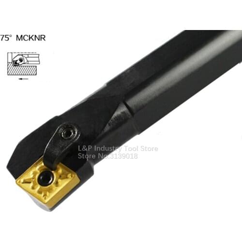 New Internal Turning Tool Cutting Edge Angle 75 S32T-MCKNR12 S32T-MCKNL12 32mm Boring Bar Toolholder Not Including Blade