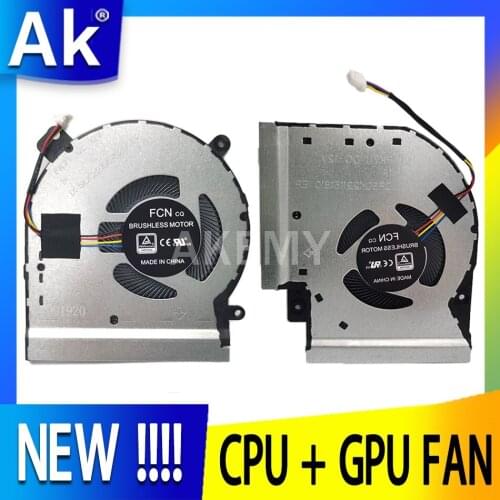 New ROG Laptop CPU/GPU Cooling Fan For Asus ROG Strix SCAR II GL504 GL504G GL504GS GL504GM S5C S5CS S5CM S5CM8750 FK7T FK7U 12V