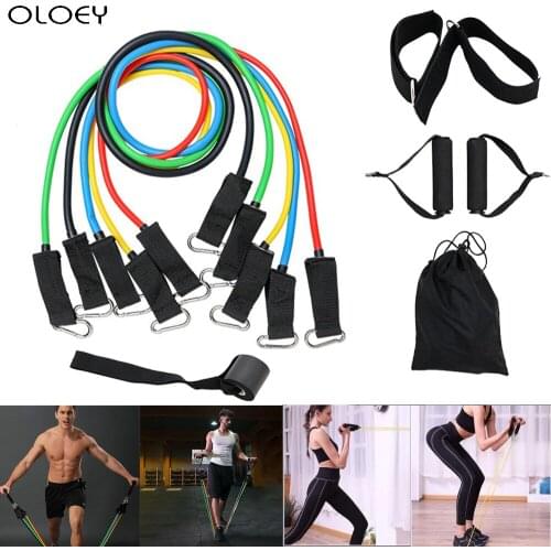 Fitness Equipment Gym Sport Latex Resistance Bands Crossfit Training Body Exercise Yoga Tubes Pull Rope Chest Expander Pilates