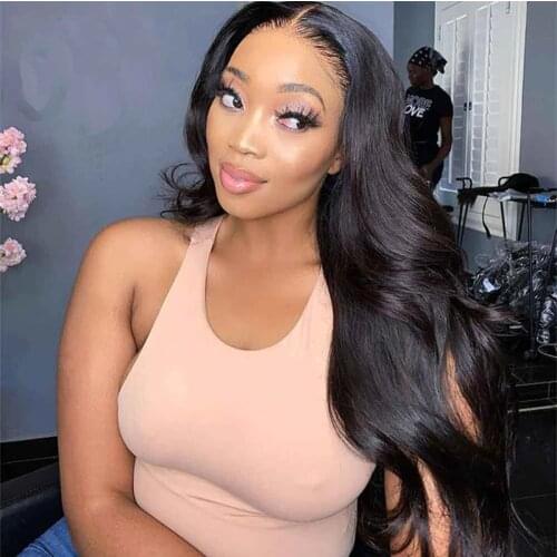 Body Wave Lace Frontal Human Hair Wigs 360 Lace Front Wig For Black Women Indian Transparent Remy Wig Alipanda