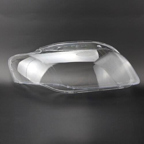 A4 lens Headlight transparent housing shell cover Lens glass housing Car headlight transparent glass for audi a4l B7 2006-2008