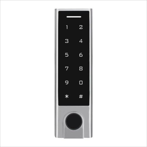 125Khz RFID Bluetooth Access Controller IP66 Waterproof Fingerprint Access Control Tuya APP Support Add Delete Users by APP