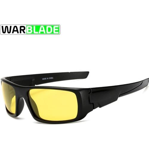WarBLade Polarized Sports Sunglasses Night Vision Driving Cycling Running Sun Glasses for Men Women lentes ciclismo