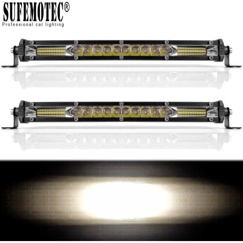Super Bright 12 Inch Led Light Bar For Auto 4x4 Offroad Lada Niva Truck Uaz ATV 4WD 12V 24V Combo Beam Driving Barra Lights