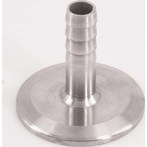 12mm Hose Barb x 1.5" Tri Clamp SUS 304 Stainless Steel Sanitary Tri-Clamp Hosetail Coupler Fitting Home Brew
