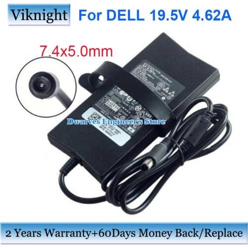 19.5V 4.62A AC Adapter Charger For Dell INSPIRON N5010 N5110 1150 XPS 14 15 17 LATITUDE NOTEBOOKS D810 D820 D830 D400 D410 E6500