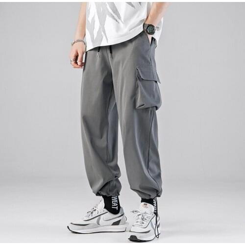 Hip Hop Streetwear Baggy Harem Pants Men Nice Spring Autumn Loose Male Sweatpants Harajuku Joggers Men Trousers
