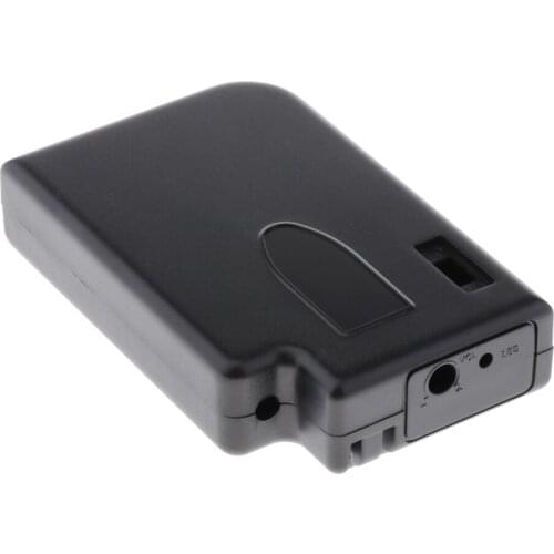 Wireless Microphone Bodypack Transmitter Shell Cover Parts Accessory Black