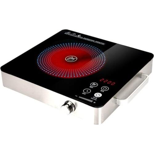 Electrical Magnetic Waterproof Induction Cooker Hob Oven Hot Pot Stove With Timer Ceramic Heating Furnace Cooktop Plate EU