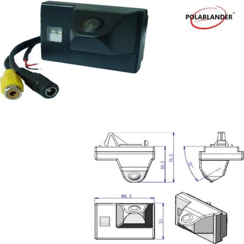 Hot sell wire car parking camera reverse rearview camera for Toyota Landcruiser(2013-2016) parking backup rear view camera