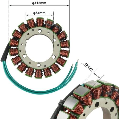 Motorcycle Stator Coil For YAMAHA XV535 VIRAGO XV 535 SUZUKI VS1400 S83 INTRUDER VS 1400 LS650 S40 HONDA XR650L NX650 ZX900 ZX9R