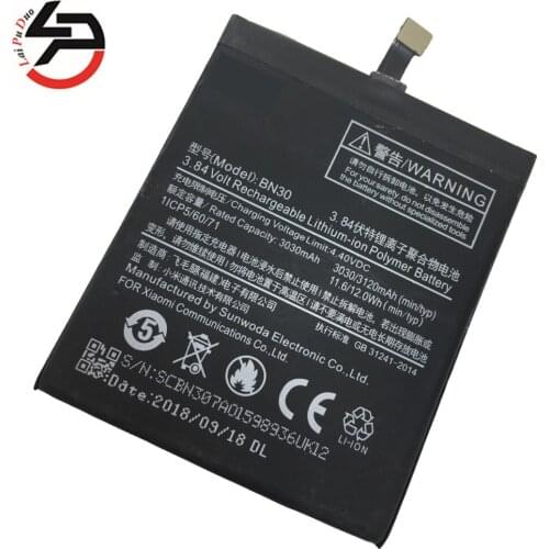 LaiPuDuo Xiaomi Redmi 4A Phone Batteries