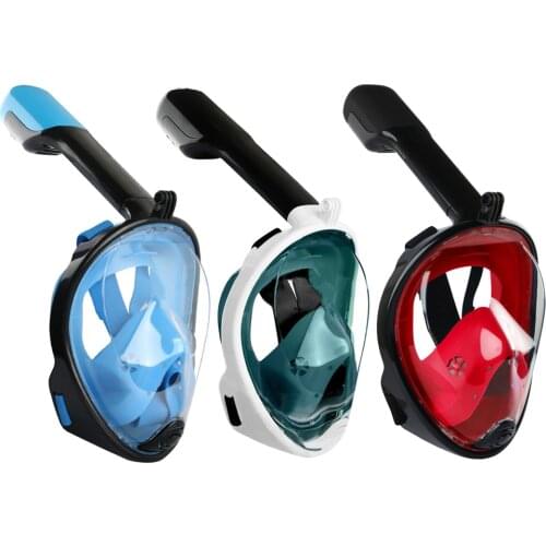 Underwater Scuba Anti Fog Full Face Diving Mask Snorkeling Respiratory Masks Safe Waterproof Swimming Equipment for Adult Youth