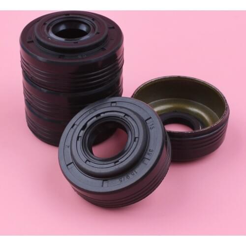 5pcs/lot Crankshaft Crank Oil Seal For Husqvarna 340 345 350 Chainsaw Spare Replacement Part Chain Saw