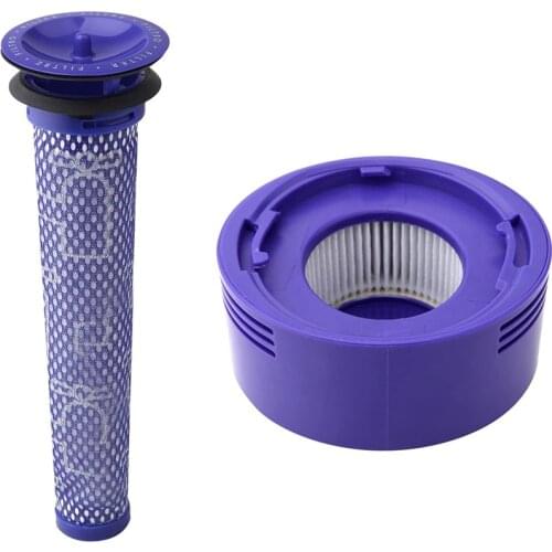 AD-Pre Filter + HEPA Post-Filter Kit for Dyson V7, V8 Cordless Vacuum, Replacement Pre-Filter and Post- Filter