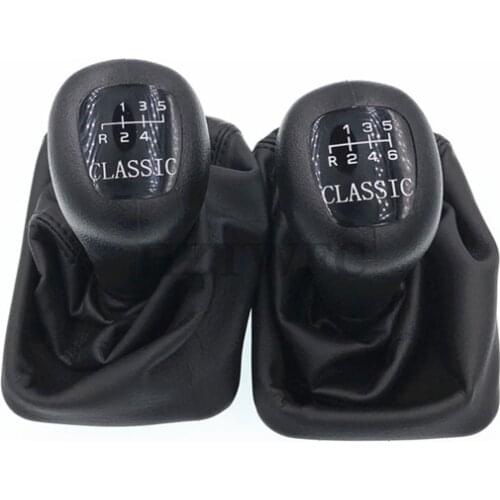 New 5 6 Speed Car Gear Shift Knob Gaiter Boot Cover For Mercedes Benz W202 C 93-01 For W208 CLK 97-03 W210 E 95-03 Classic