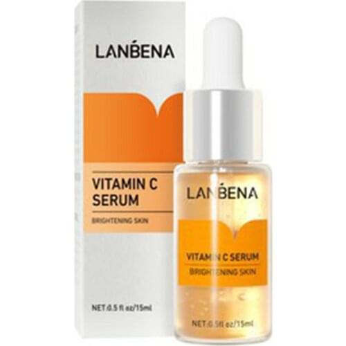 LANBENA VC Original Essence Facial Skin Essence Skin Vitamin C Practical Skin Serum Pore-shrinking Essence 15ml