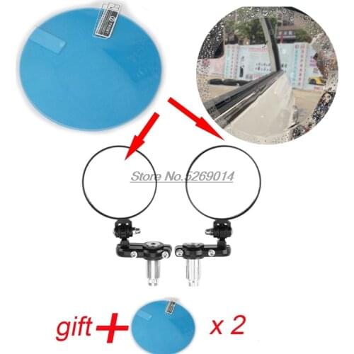 Original Motorcycle Mirrors counterweights with waterproof cover for R1200Rt Fzs 1000 Cb500X Benelli Tnt 25 Bmw Hp4 Husqvarna