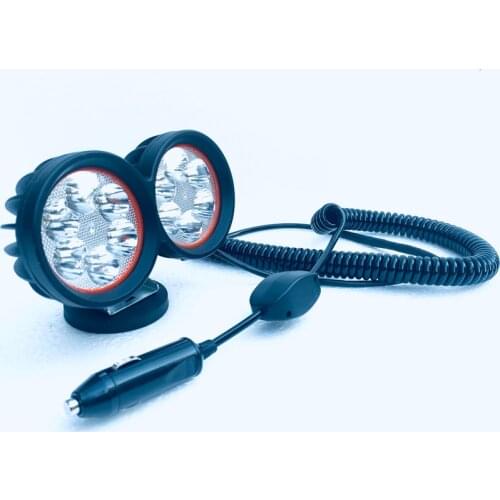 Portable Magnetic lamp holder LED work light 60W Spot beam Offroad headlight 4x4 truck Off roads Spotlight 4WD Headlamp kit