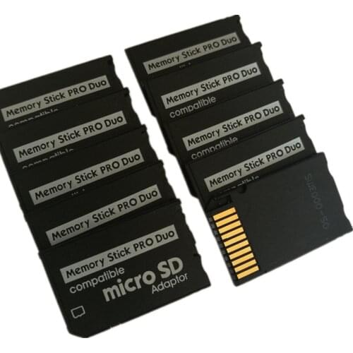 Sale Micro SD to Memory Stick Pro Duo Adapter converter For PSP for sony device, without capacity & memory