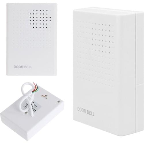 Mayitr Wired Doorbell DC 12V Vocal Chime Office Home Access Control System Doorbells Hardware Tools