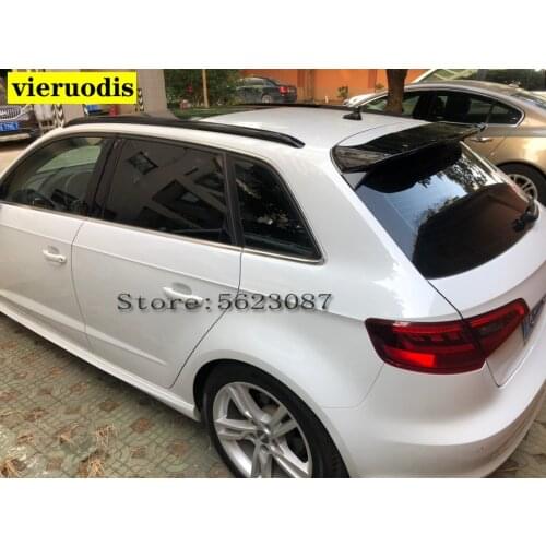 For Hatchback Audi A3 Spoiler 2014-2018 Audi A3 Spoiler ABS plastic Material Car Rear Wing Color Rear Spoiler