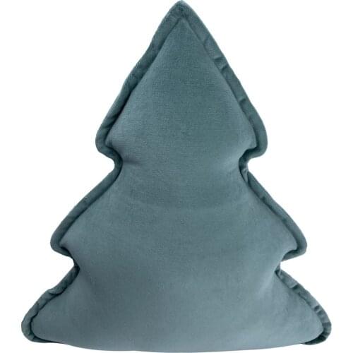 Green Pino Velvet Decorative Pillow