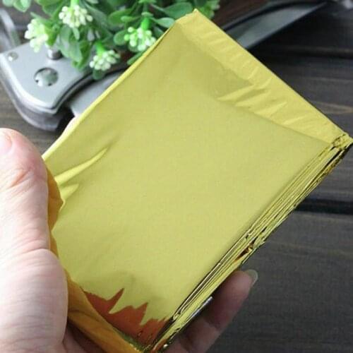 1-10stk Rettungsdecken Silber Gold Rettungsdecke Rettungsdienst 210 x160 cm