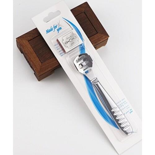 Hand Foot File Care Corn Cuticle Remover Shaver Blade Smooth Feet Pedicure Callus Skin Remover Care Tool 10Pcs Shaving Blades