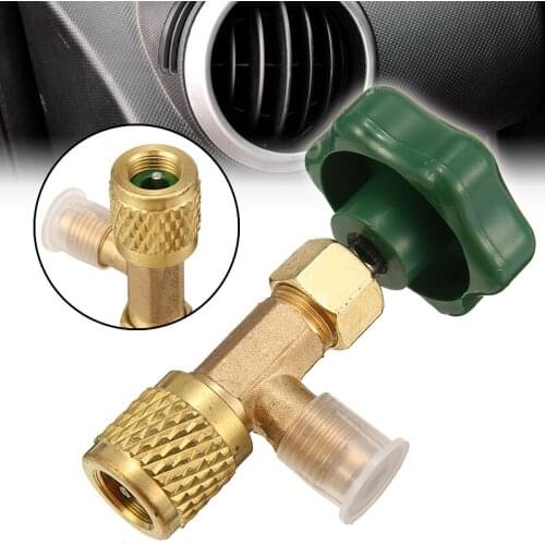 Auto AC Can Tap Valve Bottle Opener Low Pressure Leak-proof Air Conditioner Tool for R12 R22 Gas Refrigerant Tool