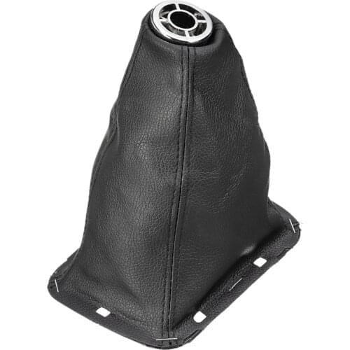 Car PU Leather Shifting Gear Cover Shift Gear Gaitor for Toyota Avensis T25 MK2 II 2003-2009