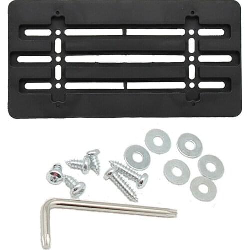 Car Front License Plate Holder Mount Adapter Bumper Kit Bracket for Automobile Car Styling