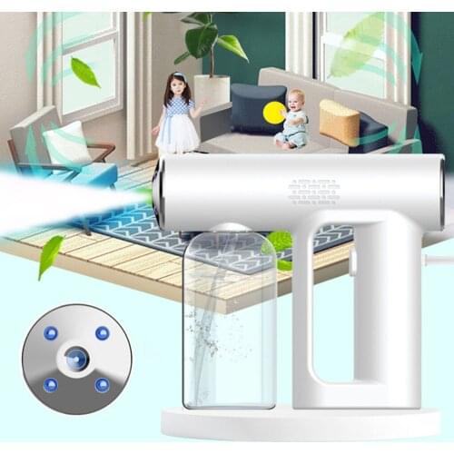 Disinfectant Mist Gun 250ml Nano Sanitizer Sprayer Cordless Disinfectant Machine Gun Handheld Atomization Sprayer USB Charging