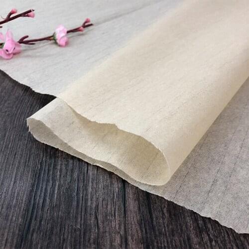 Chinese Calligraphy Writing Paper Rice Paper Painting Unedged Paper Half-Ripe Xuan Paper Handmade Mulberry Bark Copy Paper