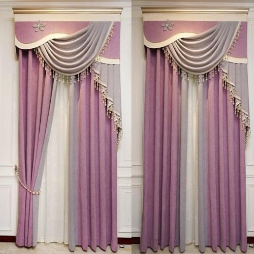 ACustom classic luxury blackout curtains are used for bedroom kitchen curtains living room curtains high quality and guaranteed