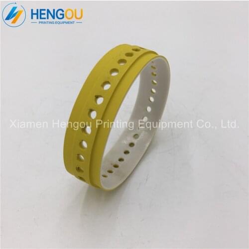 2 Pieces Heidelberg Suction Tape M2.015.870 For SM74 CD74 SM102 CD102 Belt M2.015.843 Yellow Belt M2.015.871 size 230x20mm