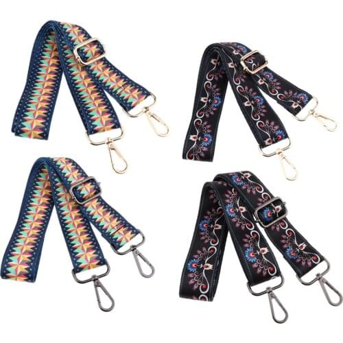 Nylon Bag Strap Adjustable Replacement Bag Belt Handbag Purse Shoulder Crossbody Bag Belt Detachable Handbag Strap Bag Accessory