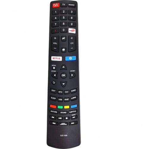 New Original CLE-1025 For Hitachi Smart TV Remote Control With YouTube Netflix Buttons Fernbedienung