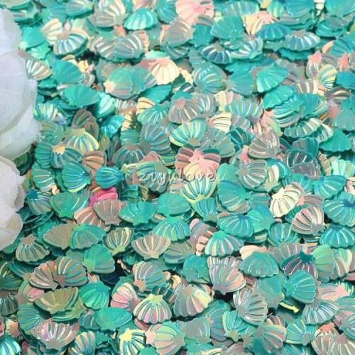 12/shell/Gradual change/monochrome/15 grams Sequins PVC Flat for DIY Card Making Craft Color Collection