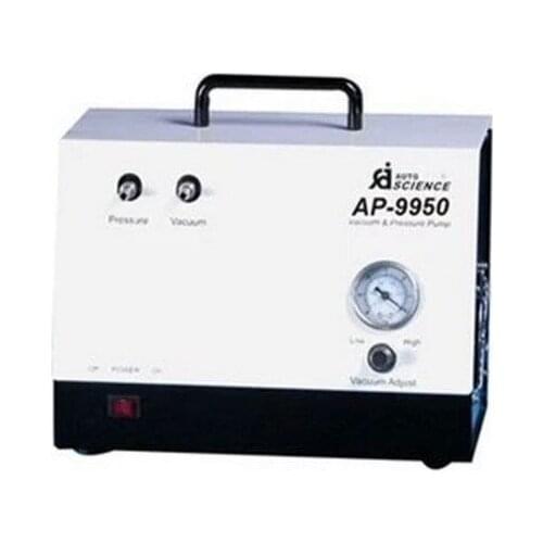 Handheld lab Oil Free Diaphragm Vacuum Pump AP-9950 50L/m Pressure adjust 220V Brand new RH