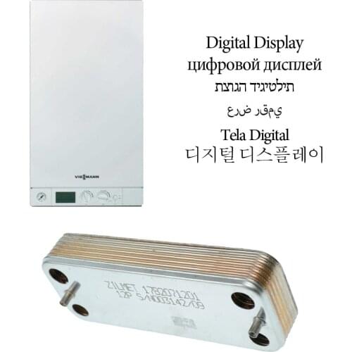 Boiler Heat Exchanger Replacement For Immergas Mini 28 kw, Victrix 28 kw, Mini Special 28 kw 1.022221