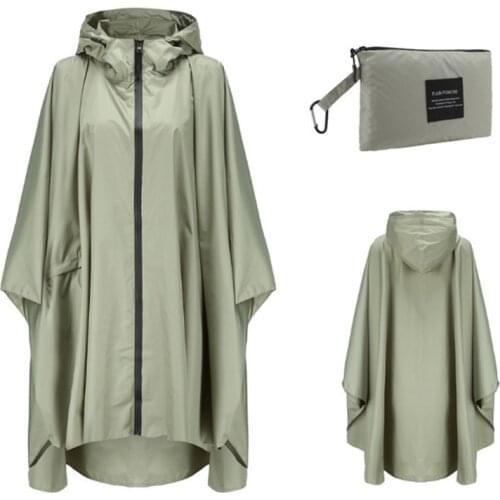 Hooded Raincoat Women Men Waterproof,Outdoors Backpack Rain Coat Wear Poncho Jacket Cloak Trench Chubasqueros